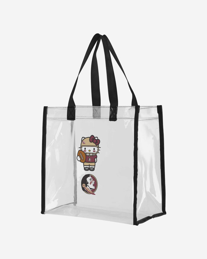 Florida State Seminoles Hello Kitty® Clear Tote Bag FOCO - FOCO.com