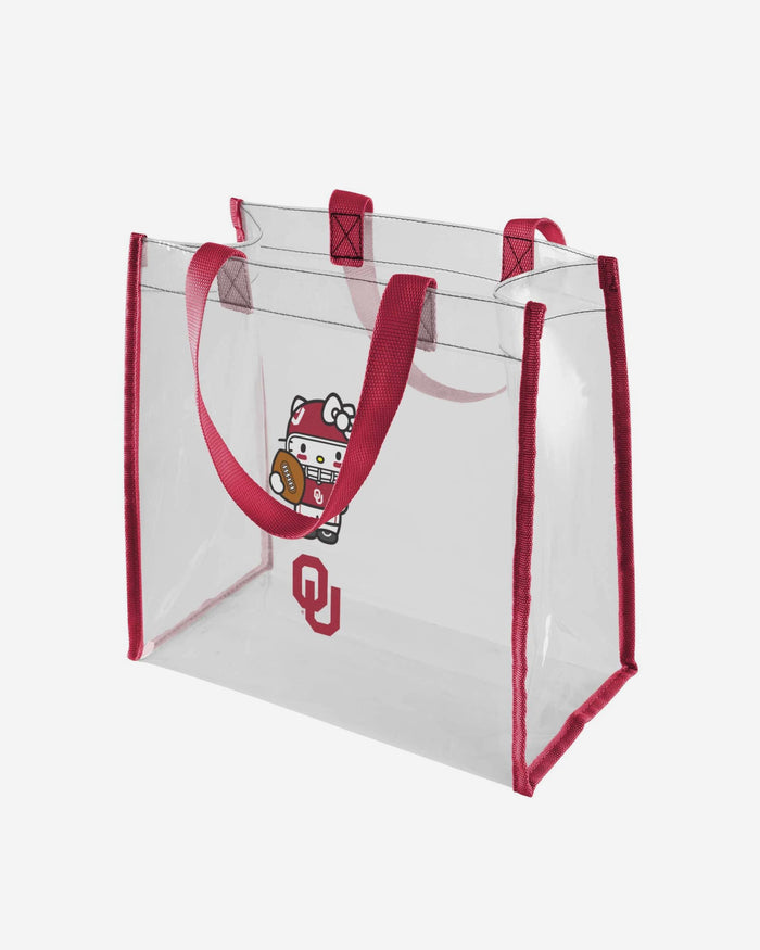 Oklahoma Sooners Hello Kitty® Clear Tote Bag FOCO - FOCO.com