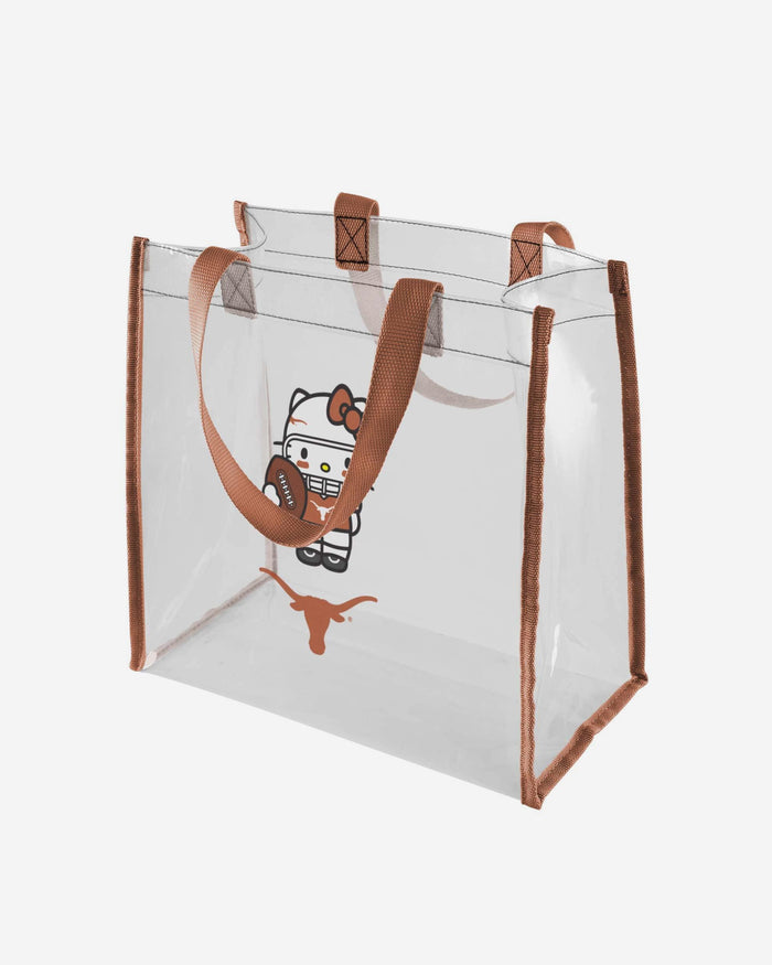Texas Longhorns Hello Kitty® Clear Tote Bag FOCO - FOCO.com