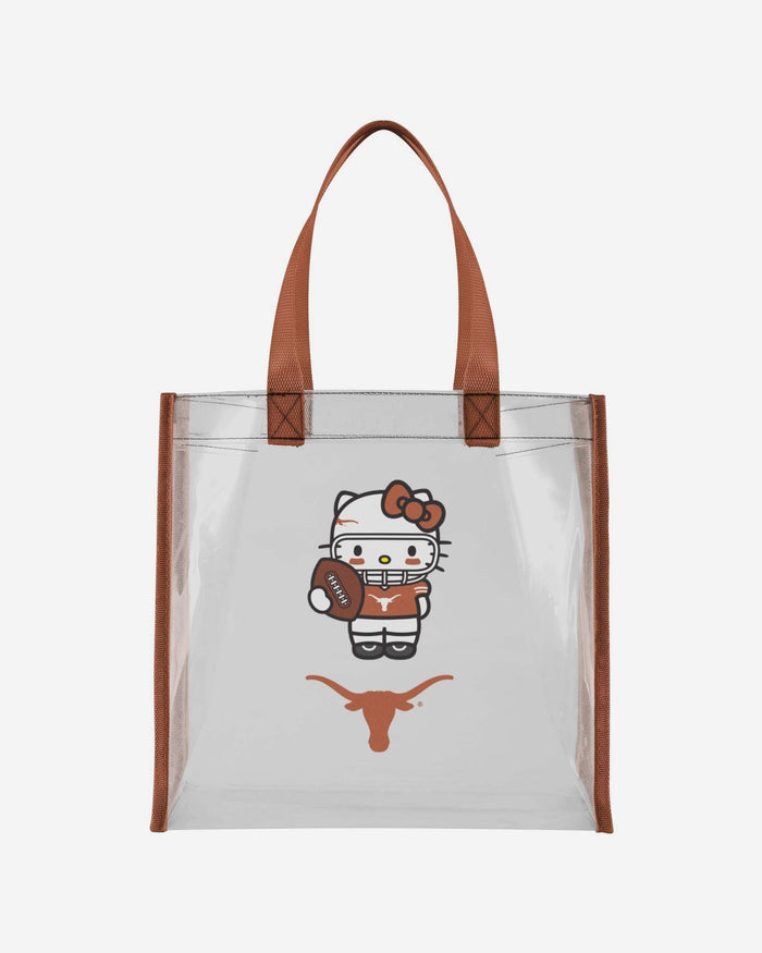 Texas Longhorns Hello Kitty® Clear Tote Bag FOCO - FOCO.com