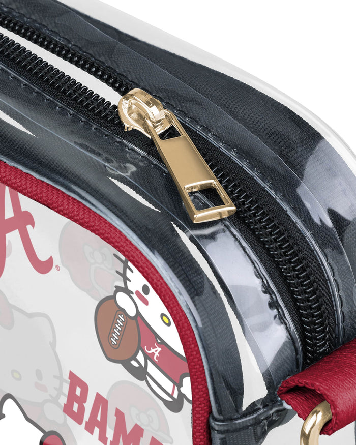 Alabama Crimson Tide Hello Kitty® Clear Crossbody Bag FOCO - FOCO.com