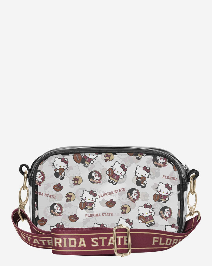 Florida State Seminoles Hello Kitty® Clear Crossbody Bag FOCO - FOCO.com