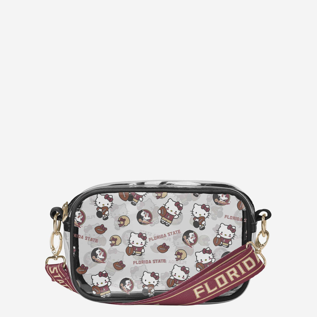 Florida State Seminoles Hello Kitty® Clear Crossbody Bag FOCO - FOCO.com