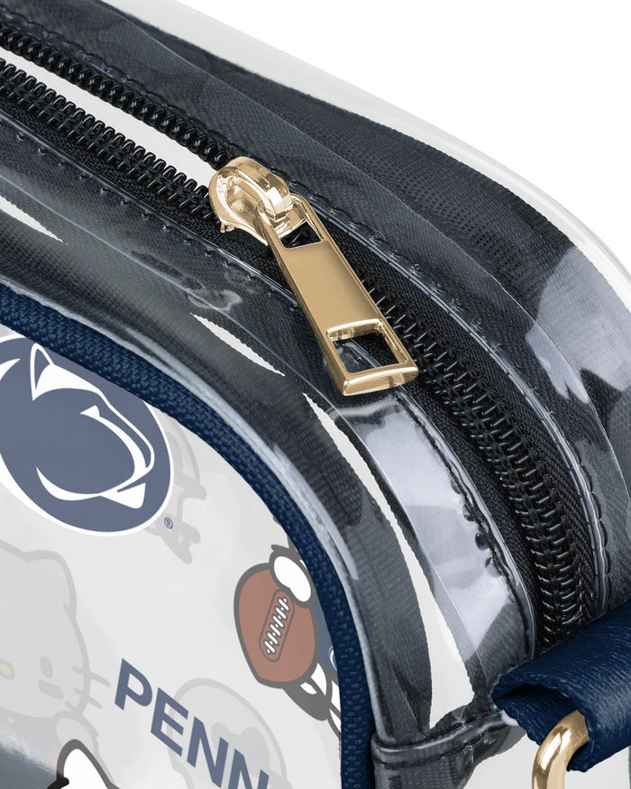 Penn State Nittany Lions Hello Kitty® Clear Crossbody Bag FOCO - FOCO.com