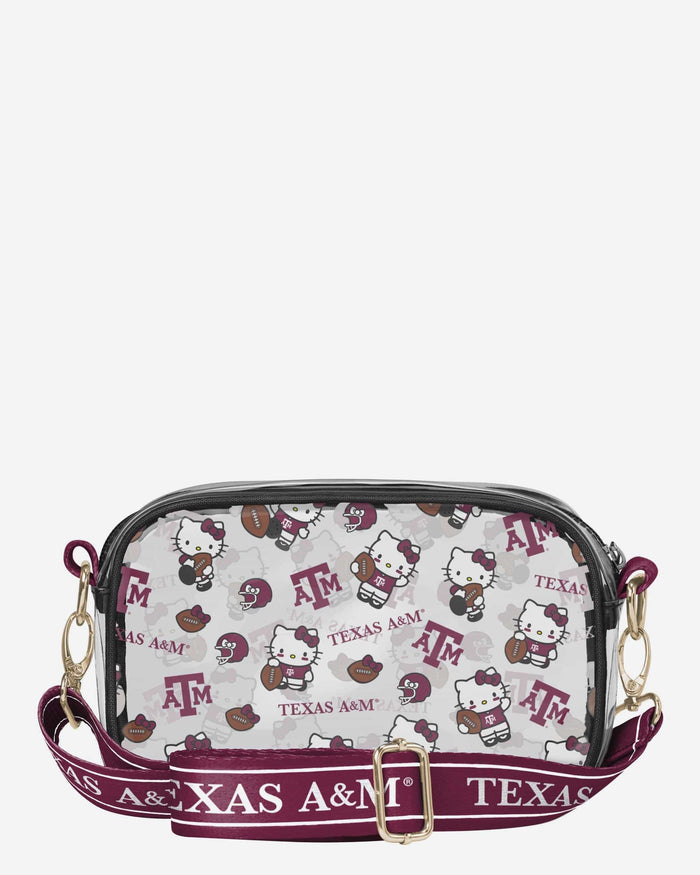 Texas A&M Aggies Hello Kitty® Clear Crossbody Bag FOCO - FOCO.com