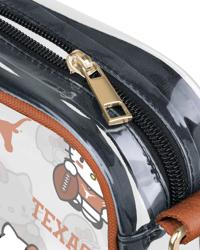Texas Longhorns Hello Kitty® Clear Crossbody Bag FOCO - FOCO.com