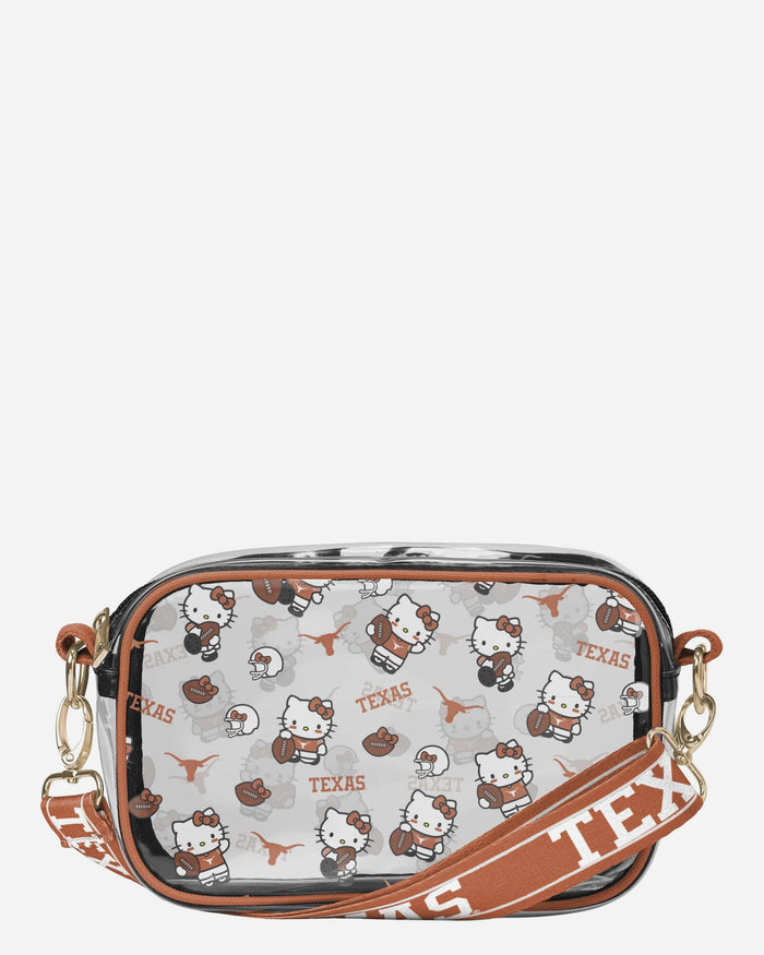 Texas Longhorns Hello Kitty® Clear Crossbody Bag FOCO - FOCO.com