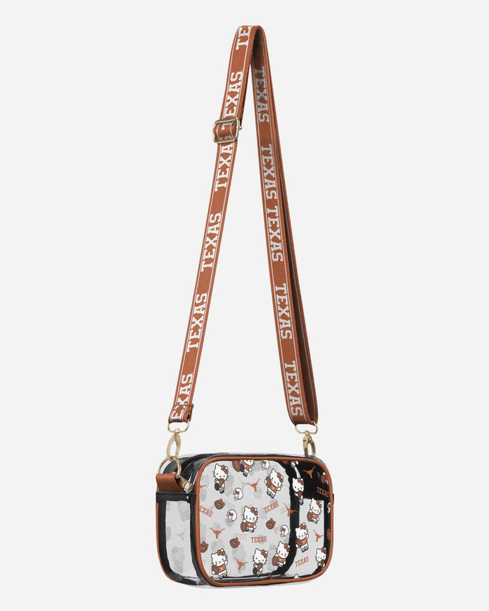 Texas Longhorns Hello Kitty® Clear Crossbody Bag FOCO - FOCO.com