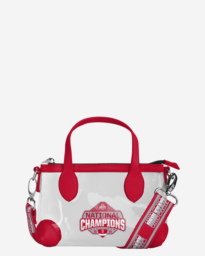 Ohio State Buckeyes 2024 Football National Champions Clear Mini Crossbody