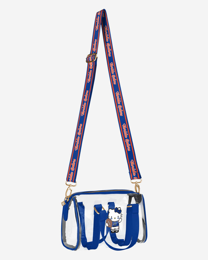 Florida Gators Hello Kitty® Clear Barrel Bag FOCO - FOCO.com