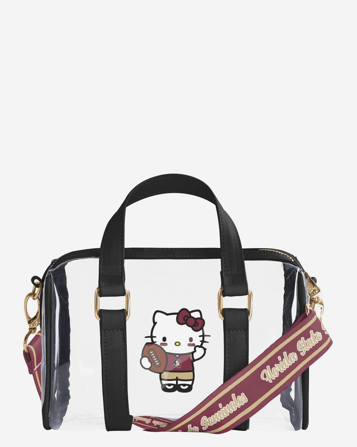 Florida State Seminoles Hello Kitty® Clear Barrel Bag FOCO - FOCO.com