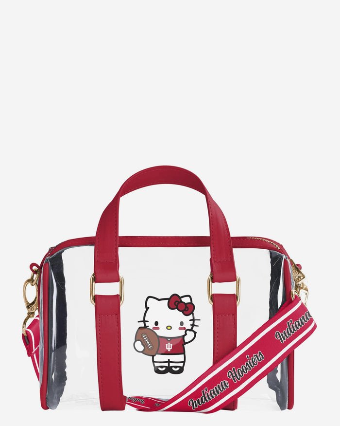 Indiana Hoosiers Hello Kitty® Clear Barrel Bag FOCO - FOCO.com