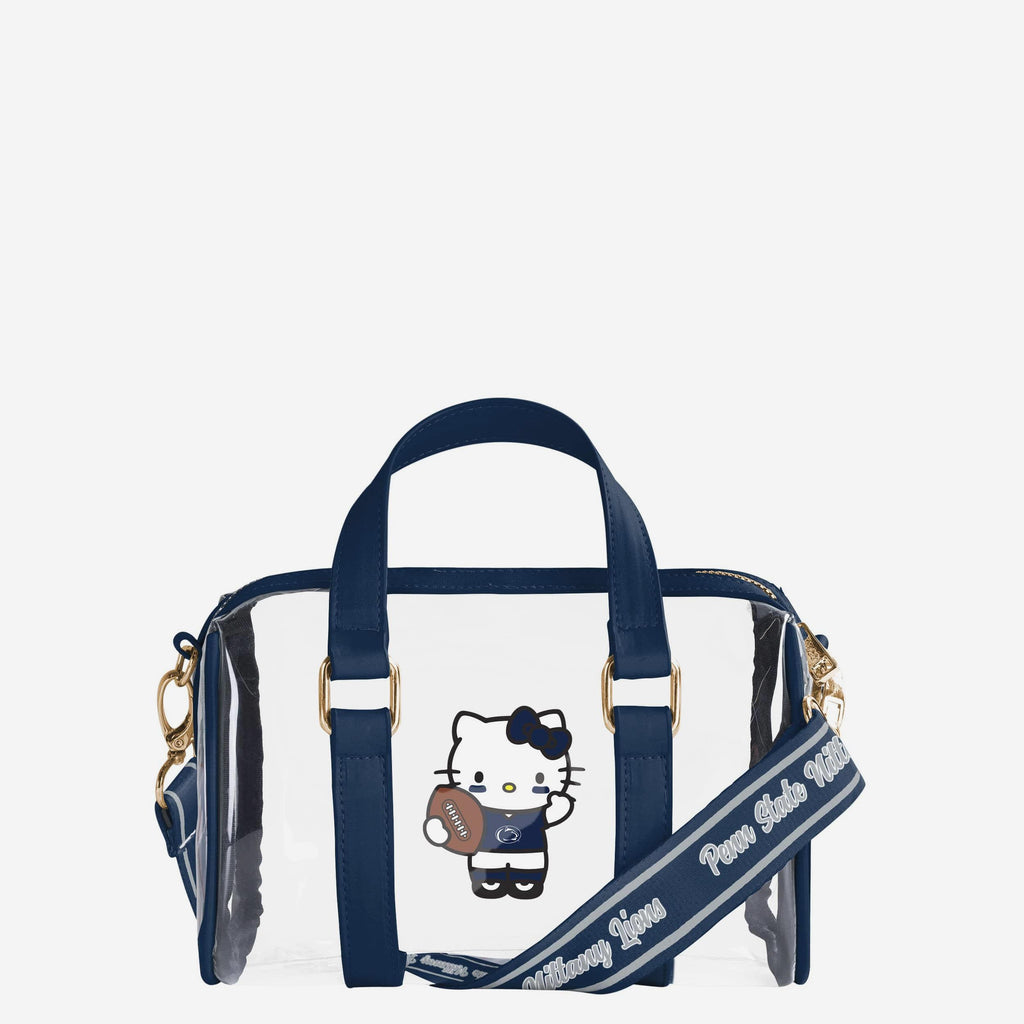 Penn State Nittany Lions Hello Kitty® Clear Barrel Bag FOCO - FOCO.com
