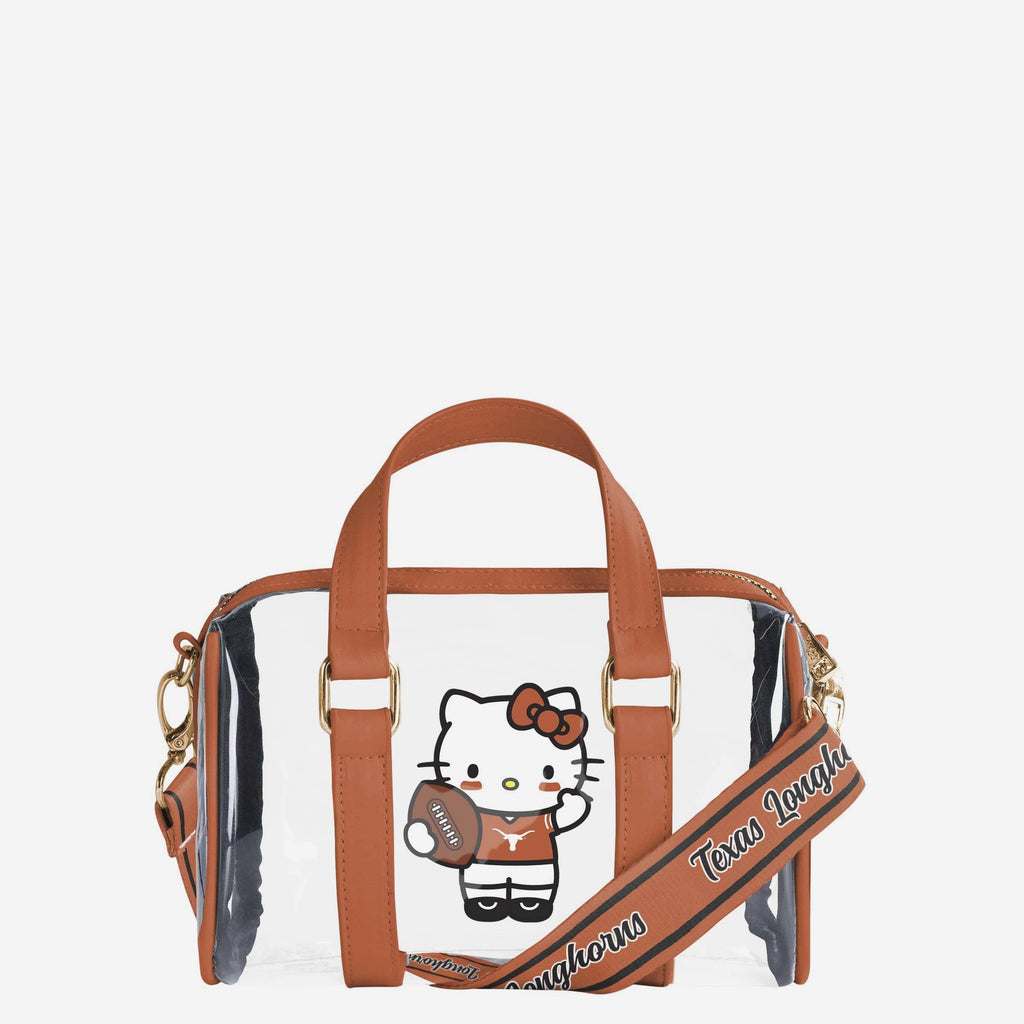 Texas Longhorns Hello Kitty® Clear Barrel Bag FOCO - FOCO.com