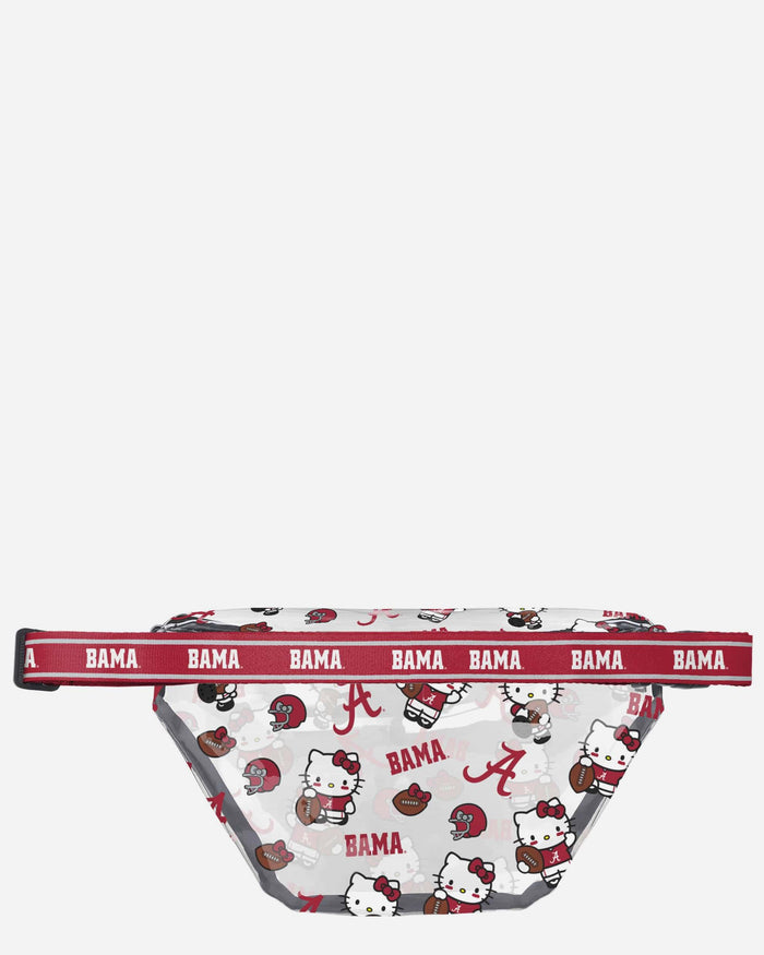 Alabama Crimson Tide Hello Kitty® Clear Fanny Pack FOCO - FOCO.com