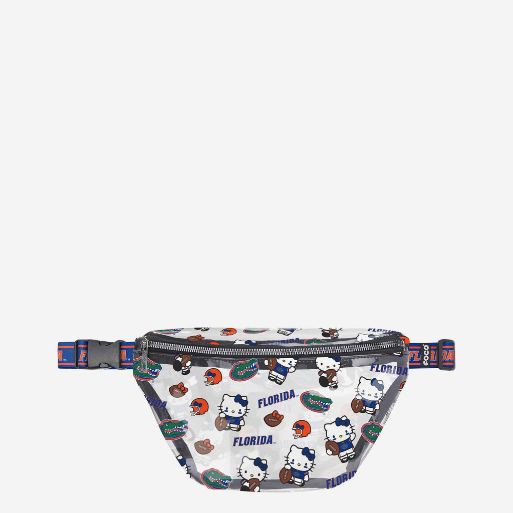 Florida Gators Hello Kitty® Clear Fanny Pack FOCO - FOCO.com