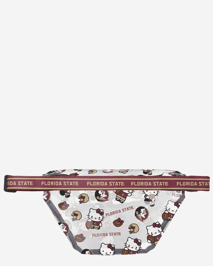 Florida State Seminoles Hello Kitty® Clear Fanny Pack FOCO - FOCO.com