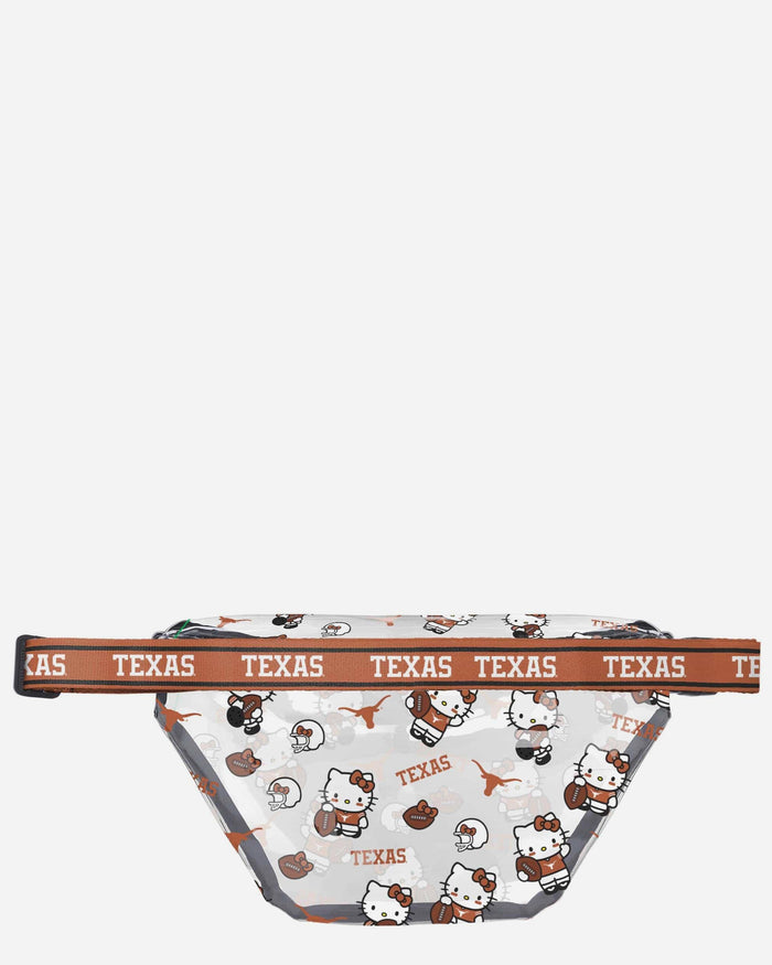 Texas Longhorns Hello Kitty® Clear Fanny Pack FOCO - FOCO.com