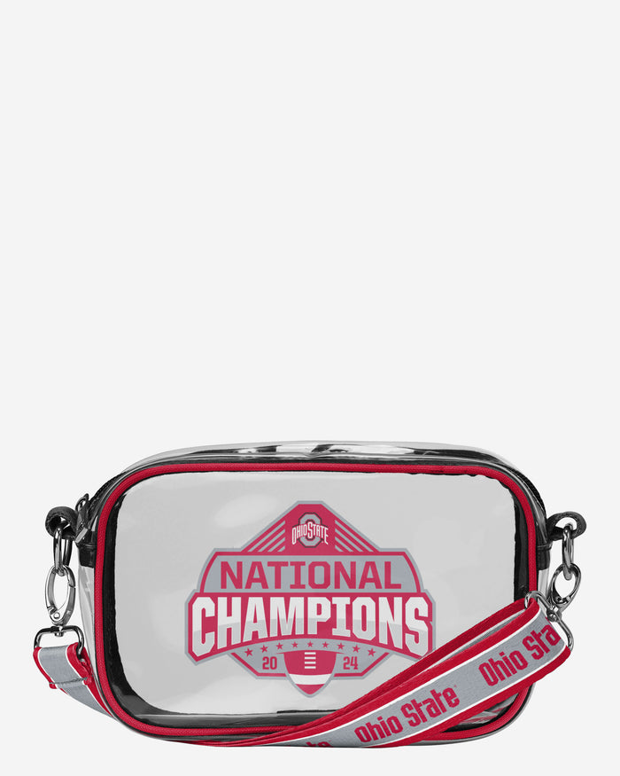 Ohio State Buckeyes 2024 Football National Champions Clear Crossbody Bag