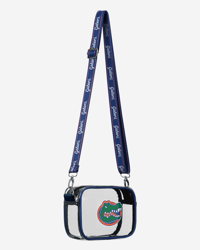 Florida Gators Team Stripe Clear Crossbody Bag FOCO - FOCO.com