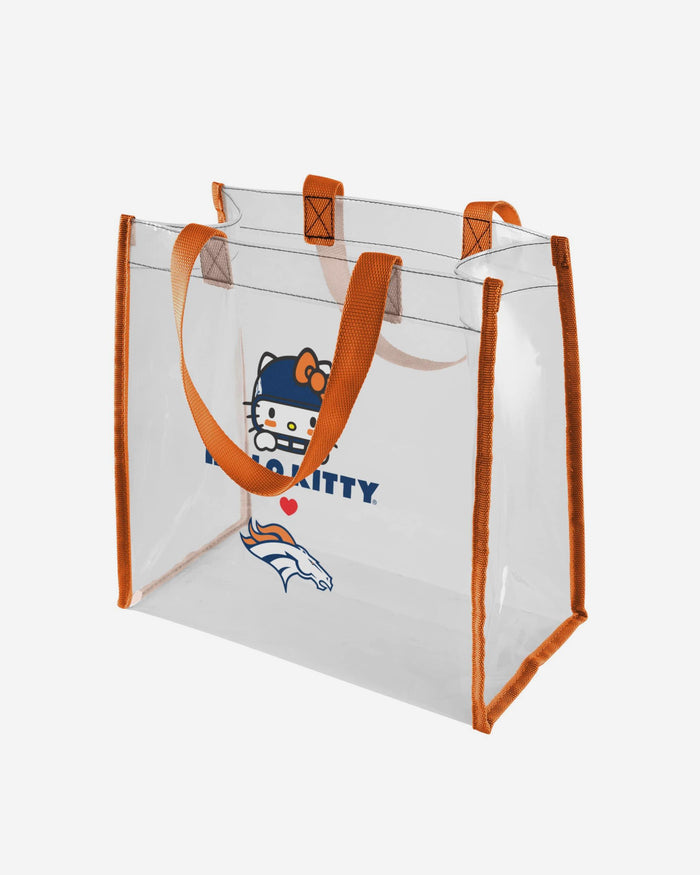 Denver Broncos Hello Kitty® Clear Tote Bag FOCO - FOCO.com