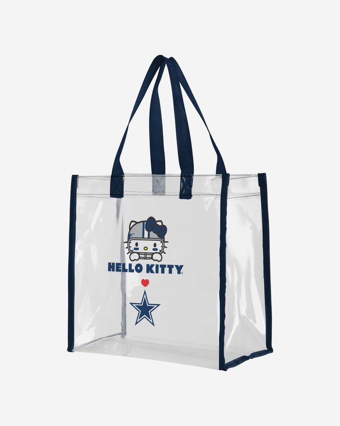 Dallas Cowboys Hello Kitty® Clear Tote Bag FOCO - FOCO.com
