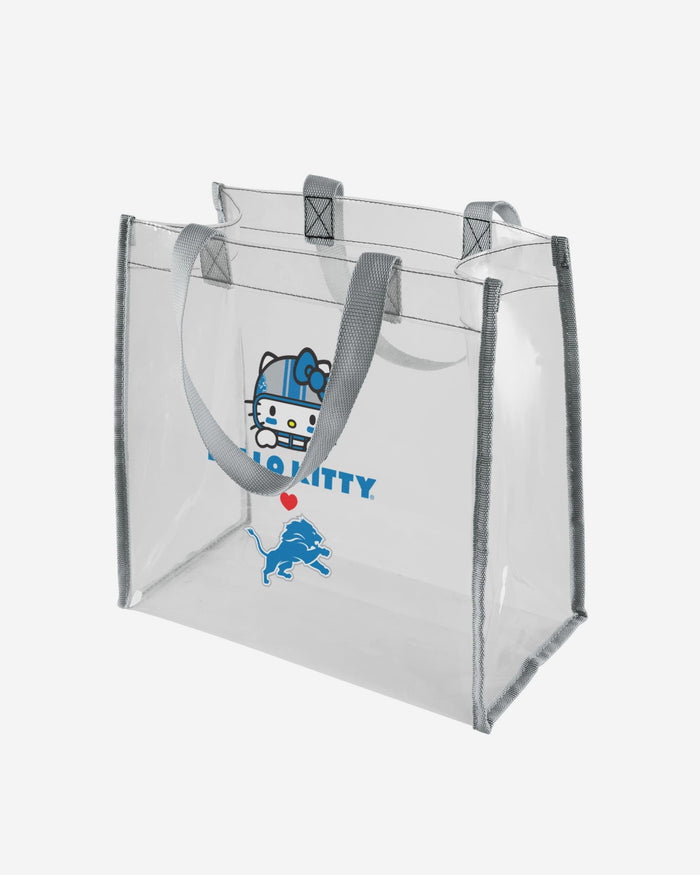 Detroit Lions Hello Kitty® Clear Tote Bag FOCO - FOCO.com