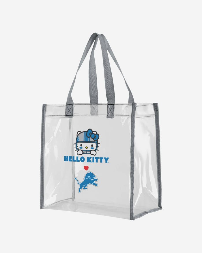 Detroit Lions Hello Kitty® Clear Tote Bag FOCO - FOCO.com