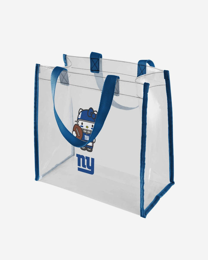 New York Giants Hello Kitty® Clear Tote Bag FOCO - FOCO.com