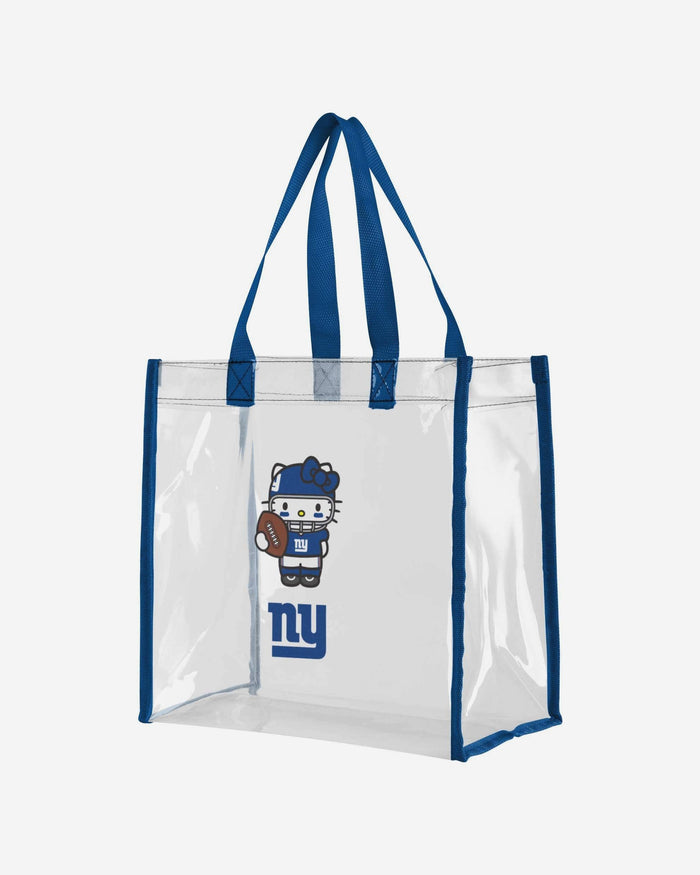 New York Giants Hello Kitty® Clear Tote Bag FOCO - FOCO.com