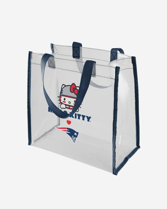 New England Patriots Hello Kitty® Clear Tote Bag FOCO - FOCO.com