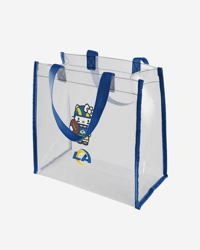 Los Angeles Rams Hello Kitty® Clear Tote Bag FOCO - FOCO.com