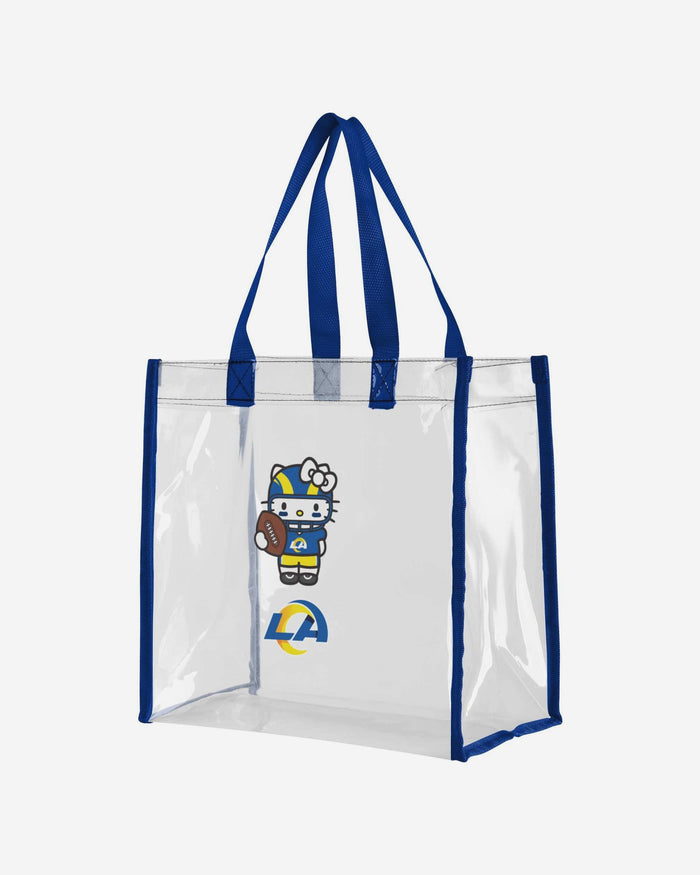 Los Angeles Rams Hello Kitty® Clear Tote Bag FOCO - FOCO.com