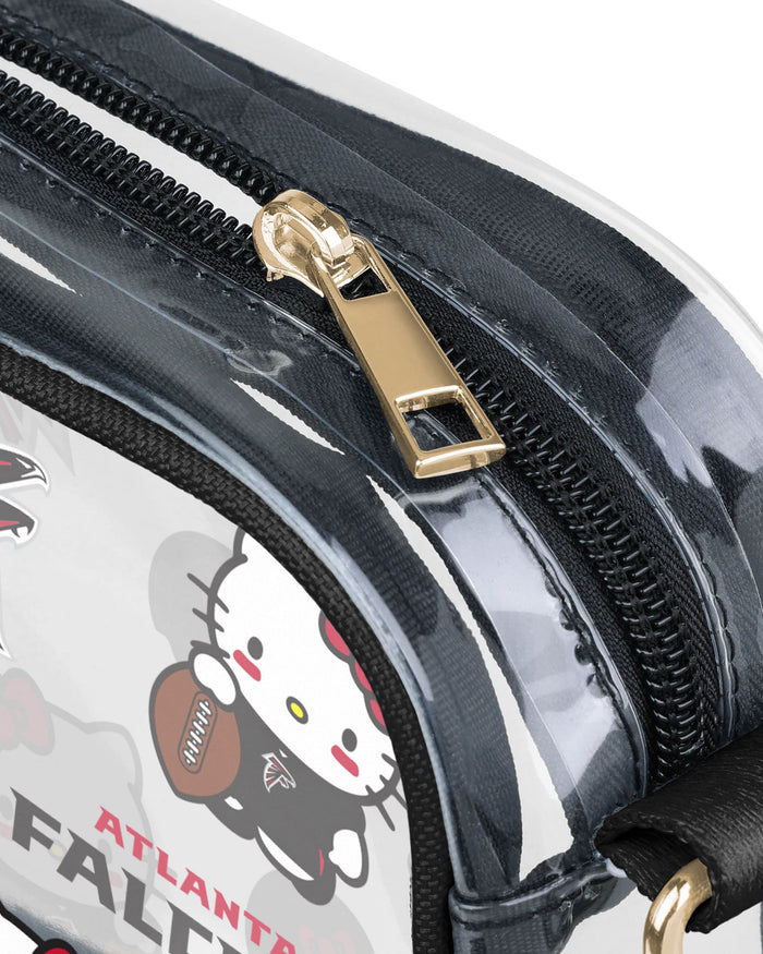 Atlanta Falcons Hello Kitty® Clear Crossbody Bag FOCO - FOCO.com