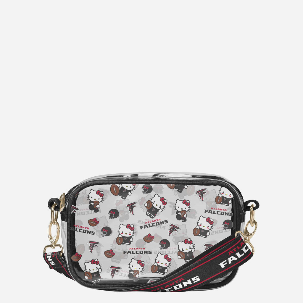 Atlanta Falcons Hello Kitty® Clear Crossbody Bag FOCO - FOCO.com