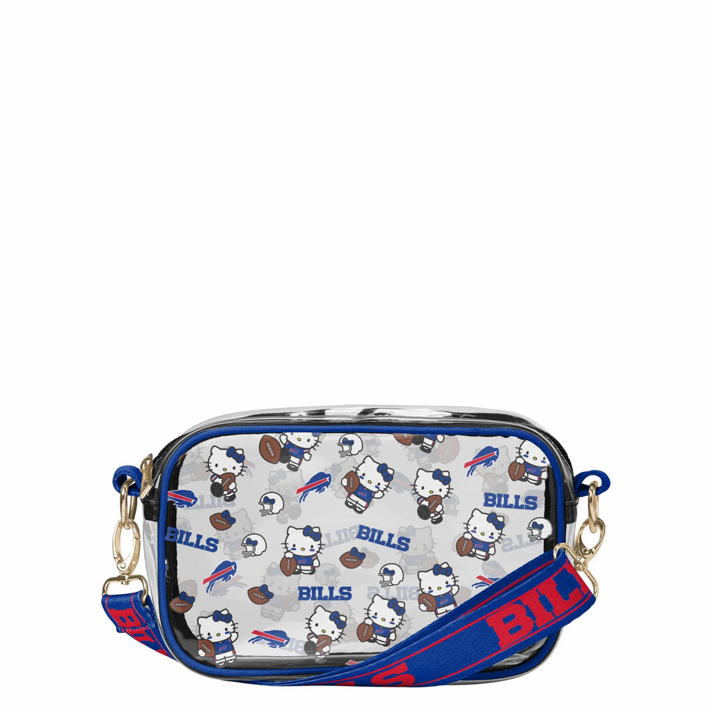 Buffalo Bills Hello Kitty® Clear Crossbody Bag FOCO - FOCO.com