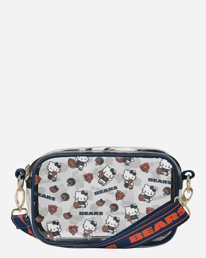 Chicago Bears Hello Kitty® Clear Crossbody Bag FOCO - FOCO.com