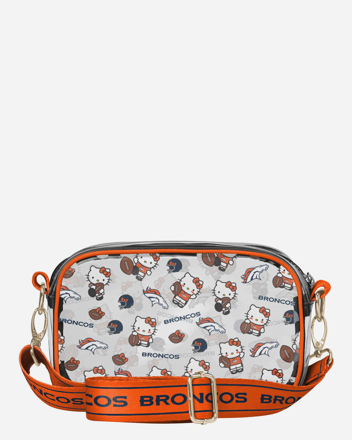 Denver Broncos Hello Kitty® Clear Crossbody Bag FOCO - FOCO.com