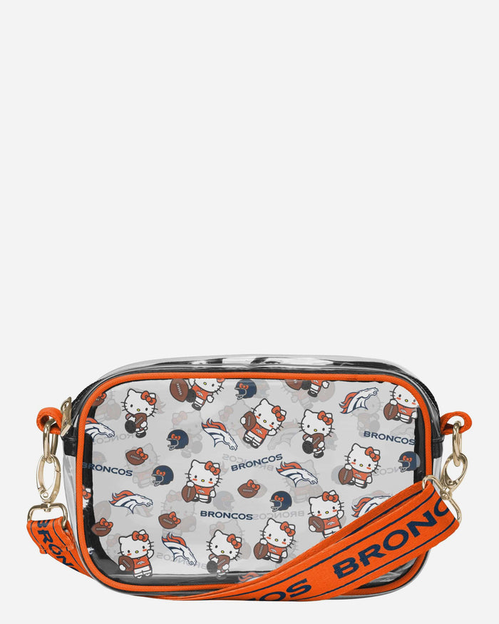 Denver Broncos Hello Kitty® Clear Crossbody Bag FOCO - FOCO.com