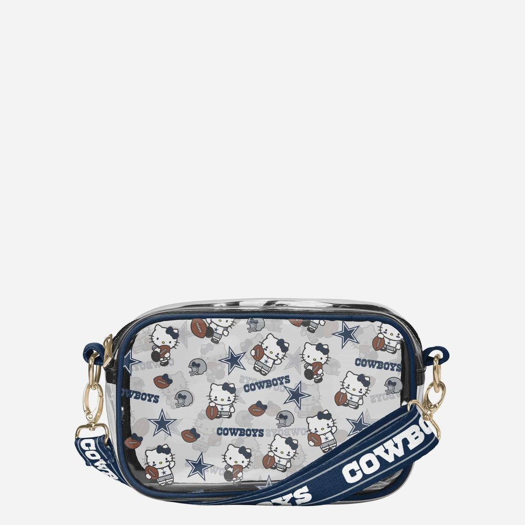 Dallas Cowboys Hello Kitty® Clear Crossbody Bag FOCO - FOCO.com