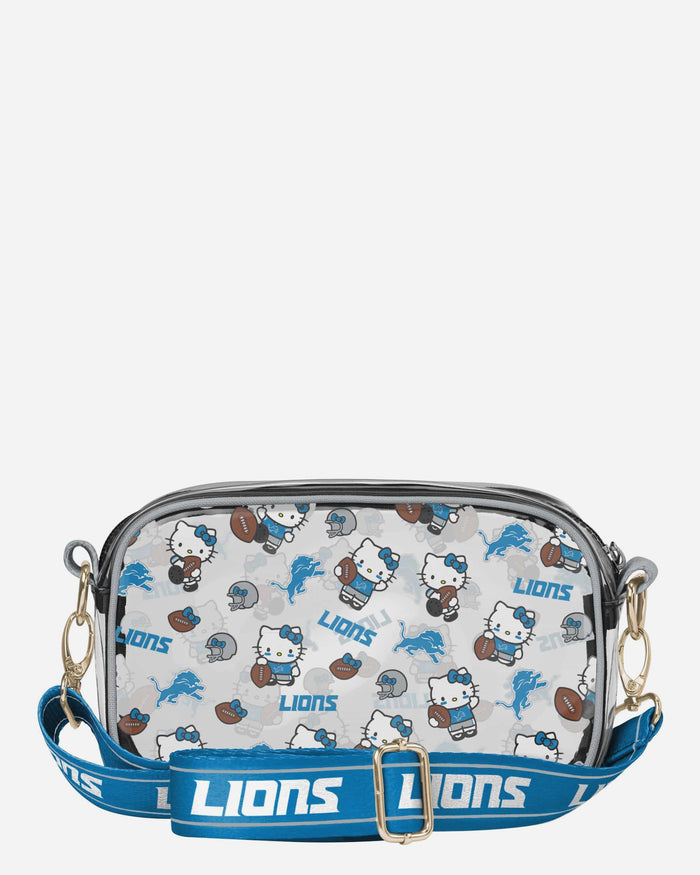 Detroit Lions Hello Kitty® Clear Crossbody Bag FOCO - FOCO.com