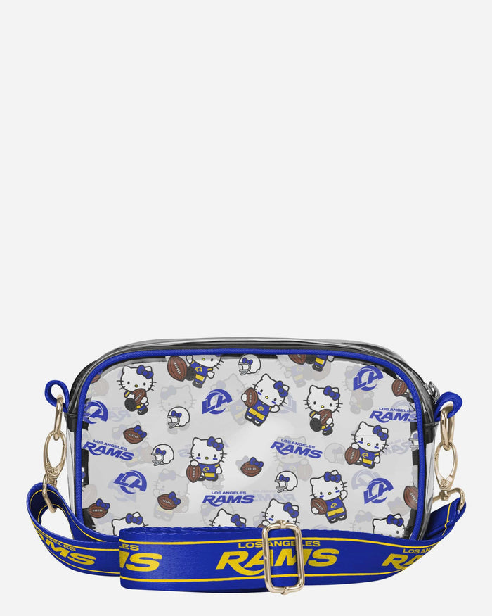 Los Angeles Rams Hello Kitty® Clear Crossbody Bag FOCO - FOCO.com