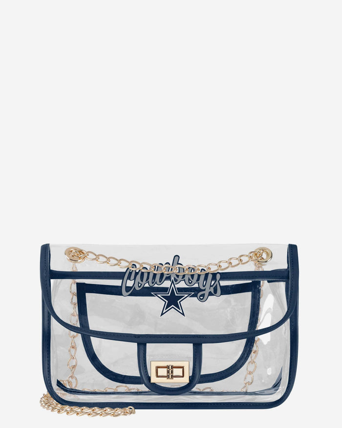 Dallas Cowboys Clear Crossbody Chain Bag FOCO - FOCO.com