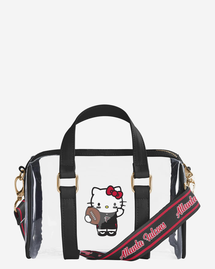 Atlanta Falcons Hello Kitty® Clear Barrel Bag FOCO - FOCO.com