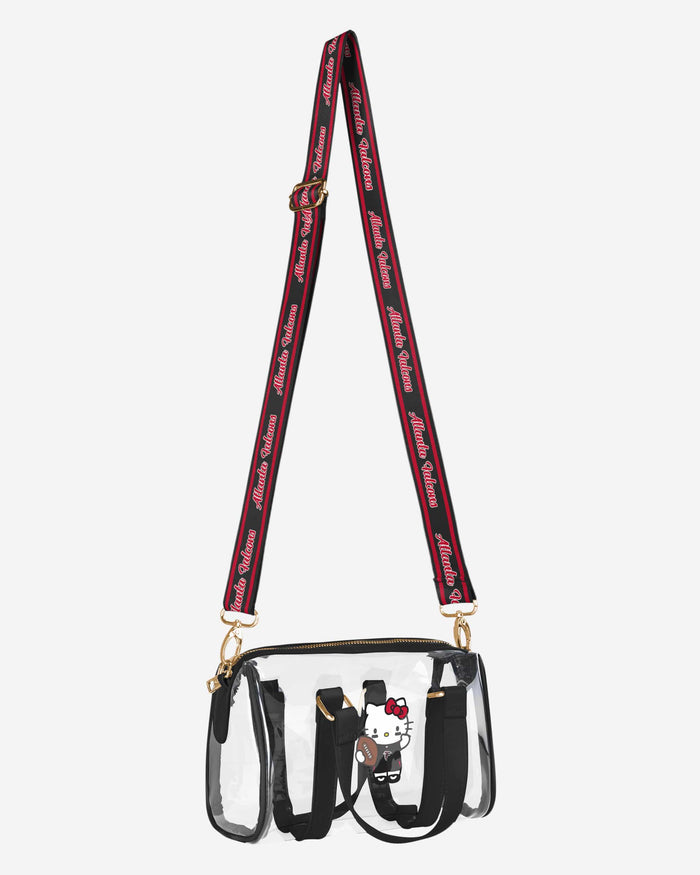 Atlanta Falcons Hello Kitty® Clear Barrel Bag FOCO - FOCO.com