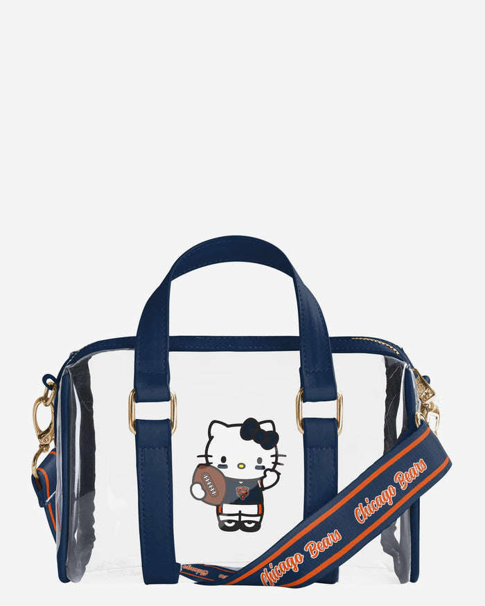 Chicago Bears Hello Kitty® Clear Barrel Bag FOCO - FOCO.com