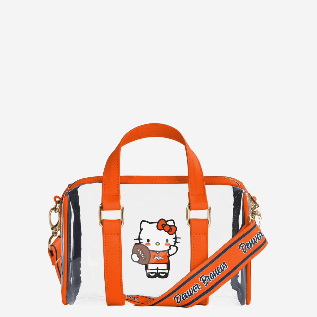 Denver Broncos Hello Kitty® Clear Barrel Bag FOCO - FOCO.com