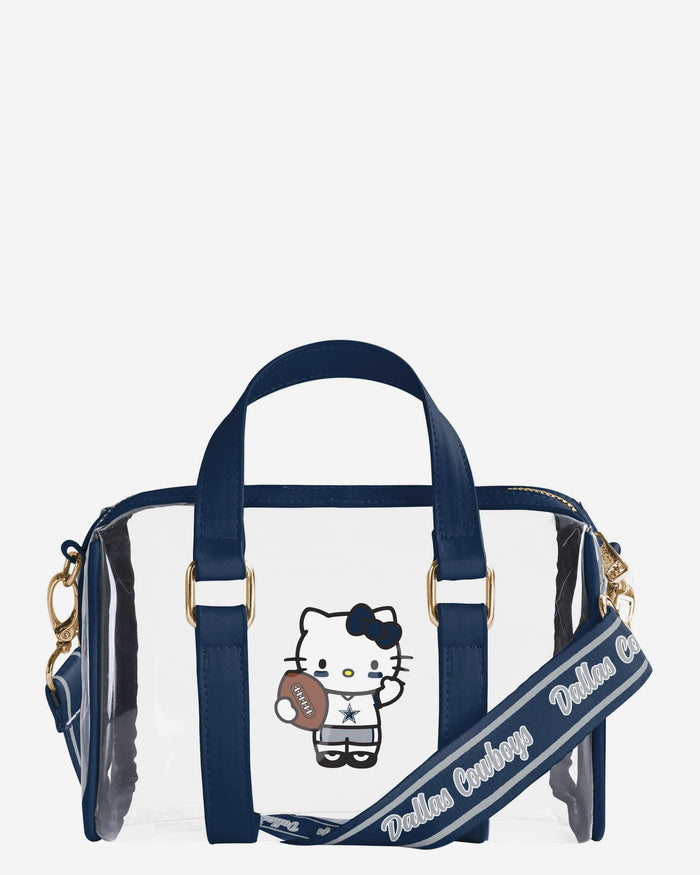 Dallas Cowboys Hello Kitty® Clear Barrel Bag FOCO - FOCO.com