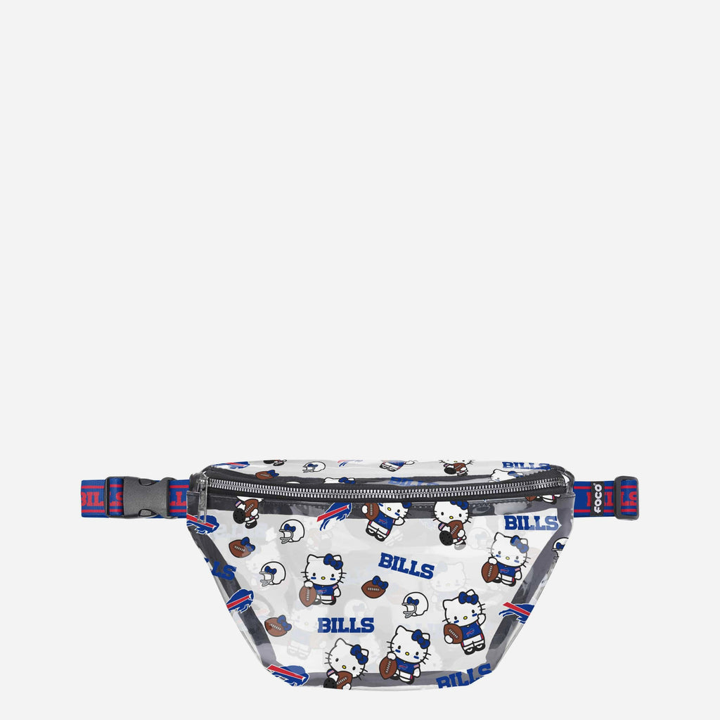 Buffalo Bills Hello Kitty® Clear Fanny Pack FOCO - FOCO.com