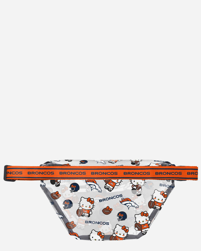 Denver Broncos Hello Kitty® Clear Fanny Pack FOCO - FOCO.com